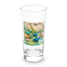 OTIRUBUTUBUTUの折り紙でザウルス Long Sized Water Glass :front