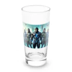 Animal_hero-457_AsukaYamamotoの未来のヒーローに変身したゴリラ Long Sized Water Glass :front