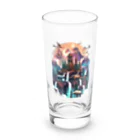 シロクマペンギンの神秘の山 Long Sized Water Glass :front