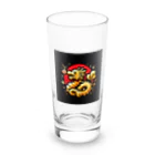 幸福龍神の幸運を呼ぶ金龍ちゃん🐉 Long Sized Water Glass :front