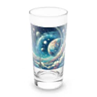 kinakomorinagaの壮大な宇宙空間 Long Sized Water Glass :front