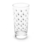 食品雑貨屋ぽんじのgood and bad naosuke (総柄01) Long Sized Water Glass :front