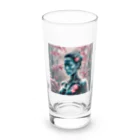 AI妖怪大図鑑のレントゲン妖怪　X女（ばつおんな） Long Sized Water Glass :front