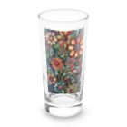 癒し屋（iyashiya）のFlowers１ Long Sized Water Glass :front