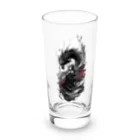 蝋燭のDragonと女性 Long Sized Water Glass :front