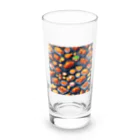 ドット絵賢者のドット絵シリーズ９チキン祭りゴージャスver. Long Sized Water Glass :front