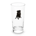 EHMforyouのパグ Long Sized Water Glass :front