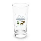 AMSDのアウトドア風デザイン Long Sized Water Glass :front