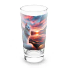 yos-1292583のねこニコばん Long Sized Water Glass :front