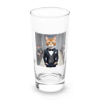 Kobayashi Kayoのランウェイを歩くモデル猫 Long Sized Water Glass :front