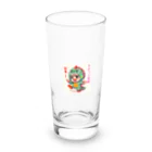 snow-birdのちびっこ怪獣 Long Sized Water Glass :front