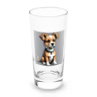 SHOP TKGのドット絵ポチ Long Sized Water Glass :front