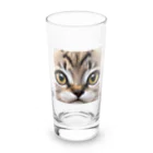 HIROICの近接子猫 Long Sized Water Glass :front