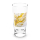 Haru_Pooh_のアルコールインクアート　-YELLOW- Long Sized Water Glass :front