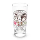 UNchan(あんちゃん)    ★unlimited★のブクブクシスターズの泡泡祭り Long Sized Water Glass :front