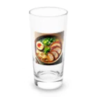 ザキ山の集え。ラーメン好きによるラーメングッズ Long Sized Water Glass :front