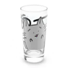 銀羽アニタ🩶🐈‍⬛@個人勢VTuberの銀羽アニタ(マスコット) Long Sized Water Glass :front