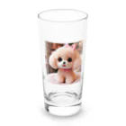 Cat0125のかわトイプ Long Sized Water Glass :front