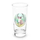 TMRの水彩猫 Long Sized Water Glass :front