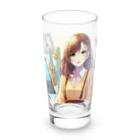 おっちゃんストアの美女投資家 Long Sized Water Glass :front