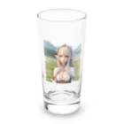 aaammmamのエルフ　美少女 Long Sized Water Glass :front