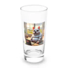 MysticArtworksのぽっちゃりになっちゃったピエール Long Sized Water Glass :front