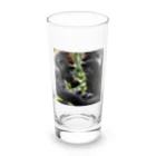 sunday_sataurday_freedayの社交的なゴリラ Long Sized Water Glass :front