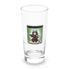 haneko222の甲冑猫太郎(かっちゅうねこたろう) Long Sized Water Glass :front