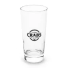 MatrixSphereのCRABBY CRABS CLUB シンプルロゴ Long Sized Water Glass :front