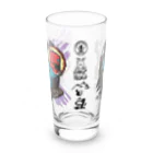 outdoorminzokuのアウトドア民族海賊ver"パイレーツHEROs" Long Sized Water Glass :front