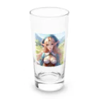 aaammmamのエルフ　魔法使い Long Sized Water Glass :front