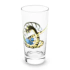 Nyoppuの蛇のぷにちゃん、スズラングラス Long Sized Water Glass :front