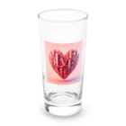 8kn356231のハート Long Sized Water Glass :front