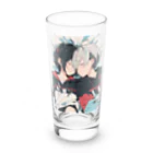 as -AIイラスト- の添い寝 Long Sized Water Glass :front