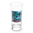 OTIRUBUTUBUTUの悟空がびゅん Long Sized Water Glass :front