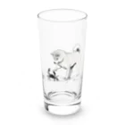 MatrixSphereのPaws vs Claws インクラインアート Long Sized Water Glass :front