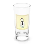 ほかほかしろくまのあったかざっかやのパリから帰ったしろくま店長 Long Sized Water Glass :front