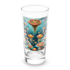 入力中. . .の猛毒海中ピザ Long Sized Water Glass :front