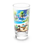 ソラのお店屋さんのちょっと休んでかない？ Long Sized Water Glass :front