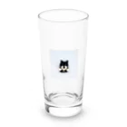 黒柴むさし君のSimpleむさし君 Long Sized Water Glass :front