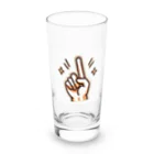 ハートフルの一等賞！ Long Sized Water Glass :front