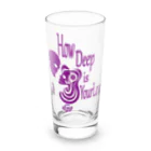 『NG （Niche・Gate）』ニッチゲート-- IN SUZURIのHow Deep Is Your Love(紫)  Long Sized Water Glass :front