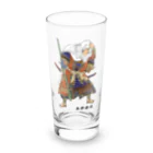 freehandの戦国武将・上杉謙信 Long Sized Water Glass :front