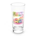 ハワイライフのWAIKIKI TROLLEY Long Sized Water Glass :front