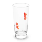 shop_hightonaammiの二匹のきんぎょ[朱色] Long Sized Water Glass :front