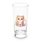 Nekko…🐾の可愛いにゃんこちゃん Long Sized Water Glass :front