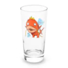 れいちゅる。のどこかで見たことあるような魚 祟られVer. Long Sized Water Glass :front