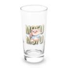 ClownCrown.jpのもふもふシリーズ001 Long Sized Water Glass :front