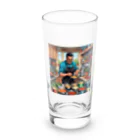 AIおじさんの料理をするおじさん Long Sized Water Glass :front