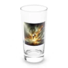 おしゃまんべの龍神のエネルギーが凝縮されたパワーストーン Long Sized Water Glass :front